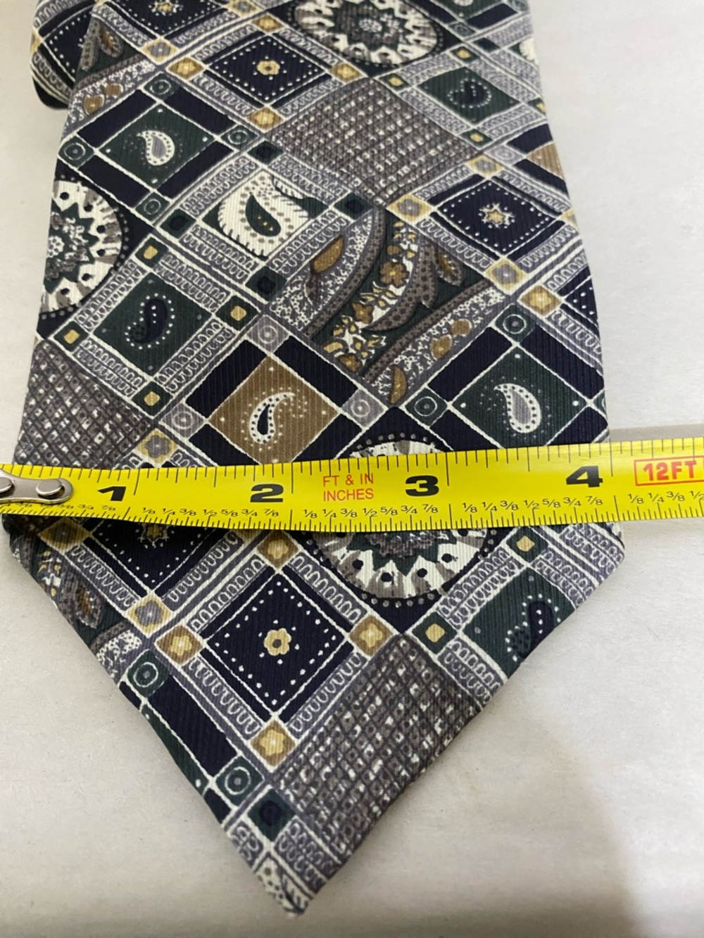 Christian Dior Monsieur 100% Silk Men’s Neck Tie Made In Canada - Picture 3 of 6